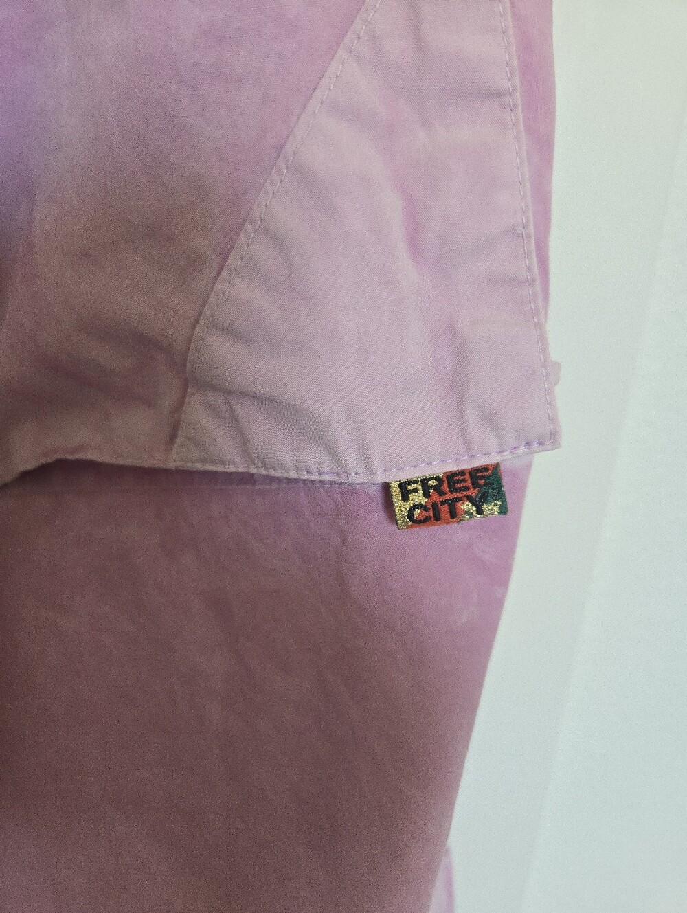 FreeCity Out Of Sight Poplin Air Flapsnap Jump Pant Pink - Picture 6 of 6